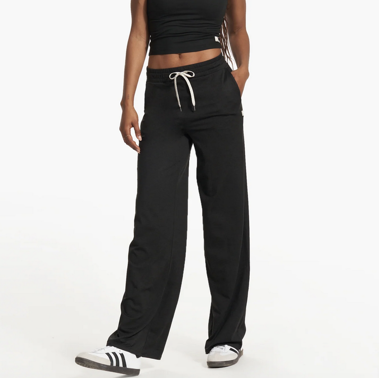 Vuori Halo Essential Wideleg - Black Heather