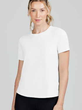 Tasc All Day T - White