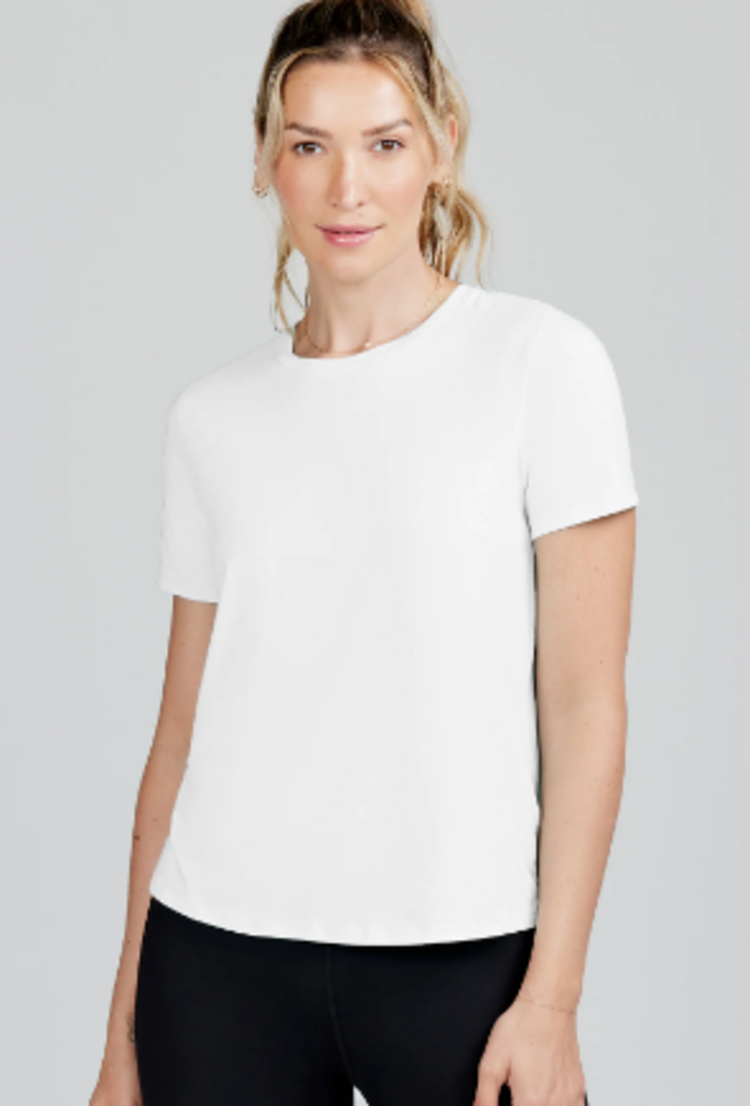 Tasc All Day T - White