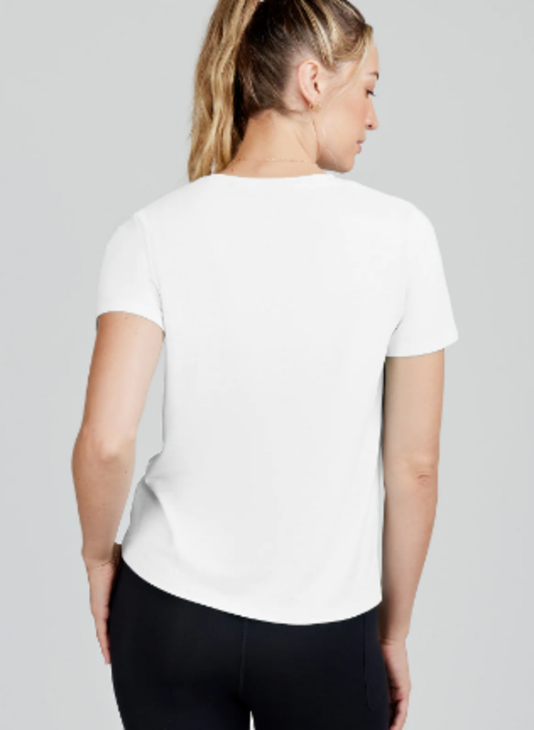 Tasc All Day T - White