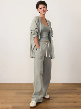Marine Layer Cloud 9 Wide Leg Sweatpant - Shadow