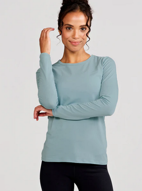 Tasc Nola  Long Sleeve T-Shirt - Horizon