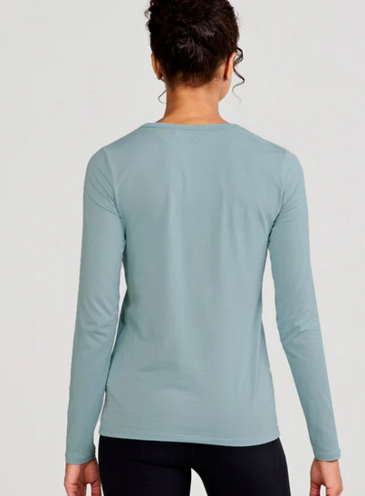 Tasc Nola  Long Sleeve T-Shirt - Horizon