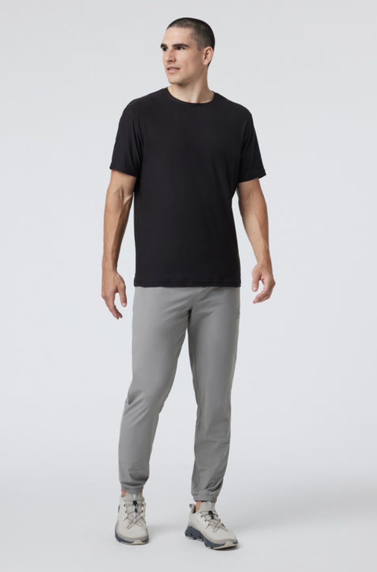 Vuori Strato Tech Tee  - Black