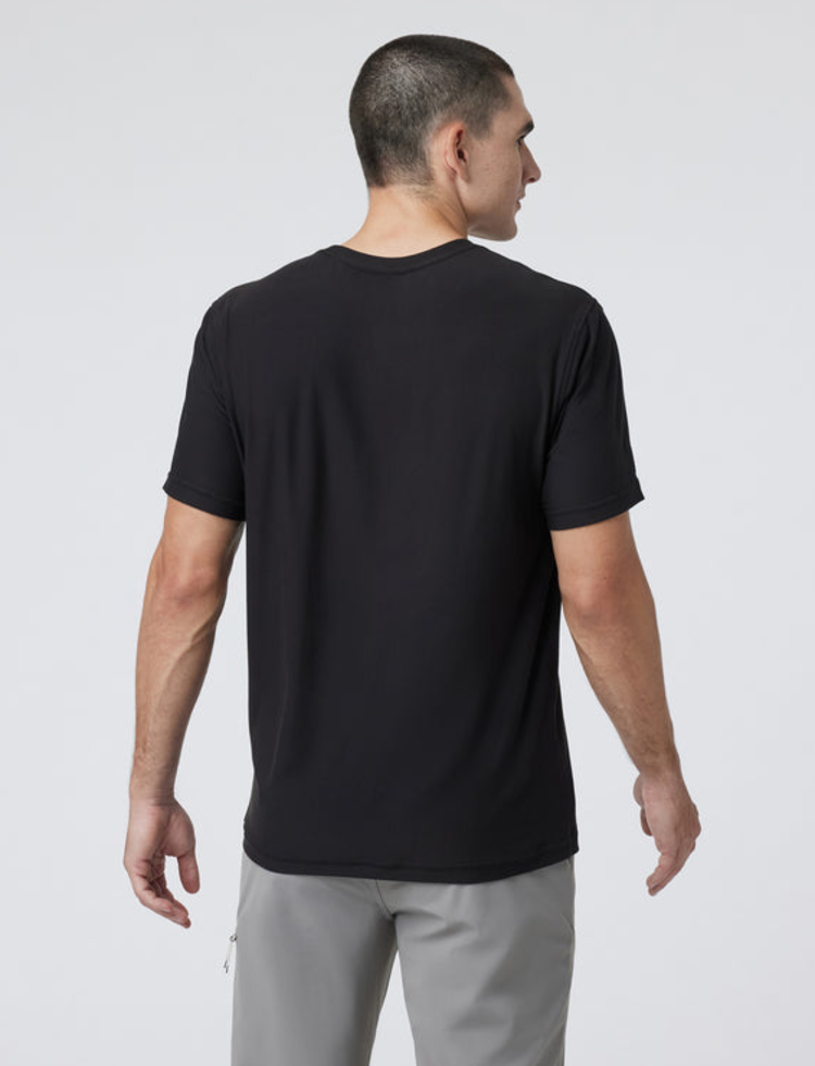 Vuori Strato Tech Tee  - Black