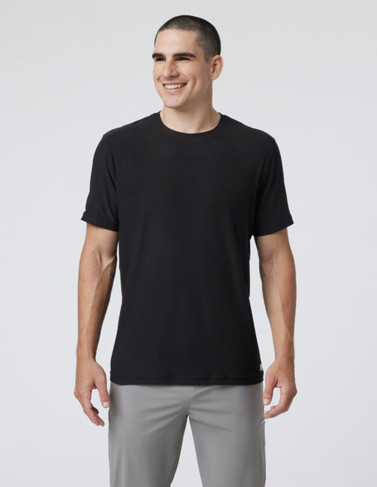 Vuori Strato Tech Tee  - Black