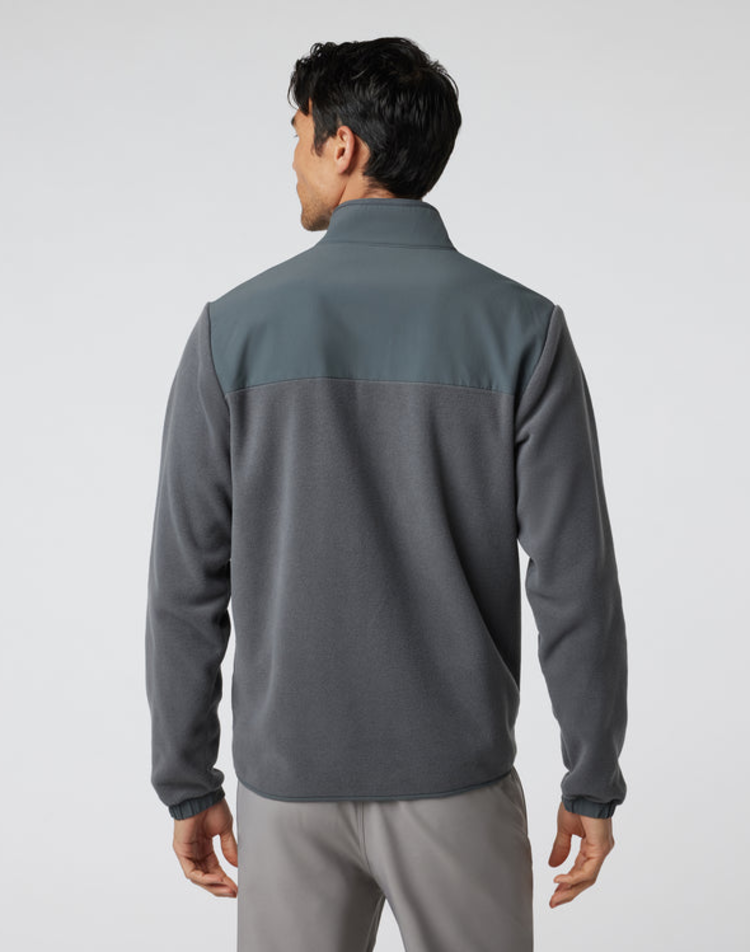Vuori Aspen Full Zip Jacket - Dark Pewter