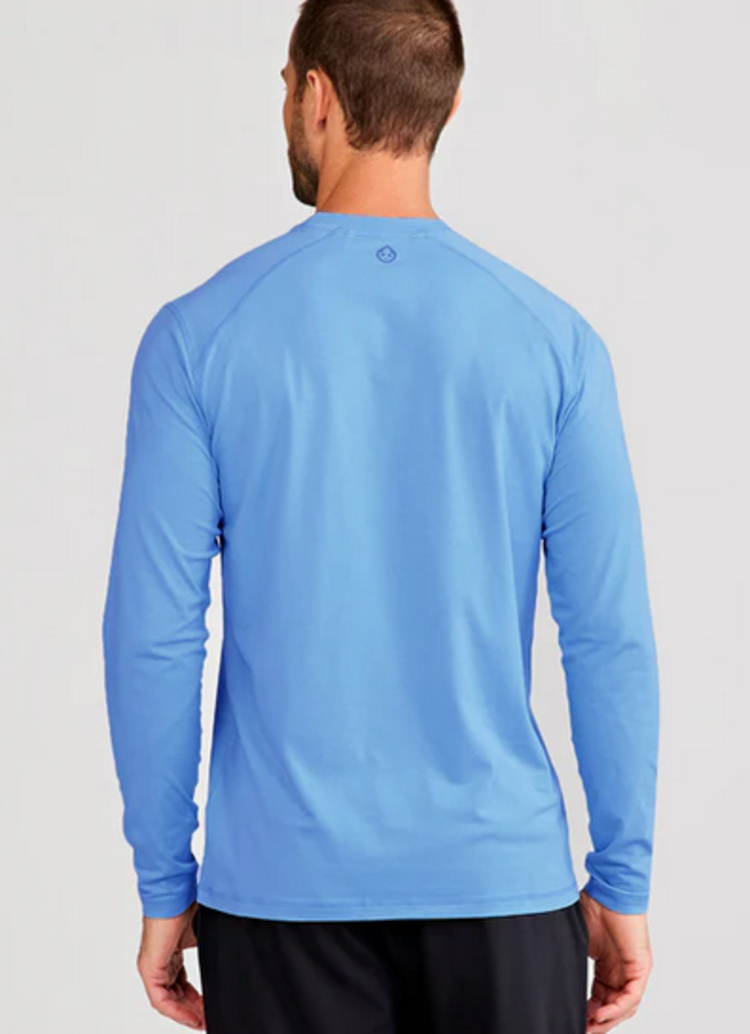 Tasc Carrollton Long Sleeve Fitness - Blue Topaz
