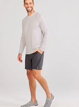 Tasc Carrollton Long Sleeve Fitness - Marble Heather