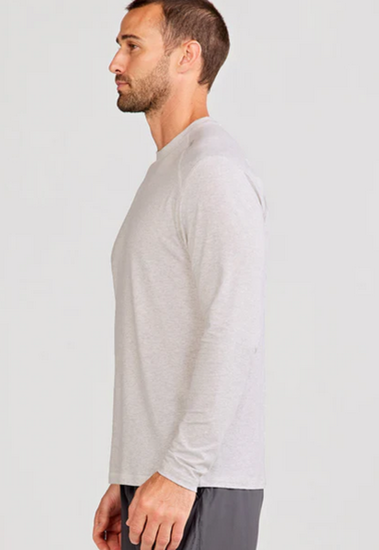 Tasc Carrollton Long Sleeve Fitness - Marble Heather