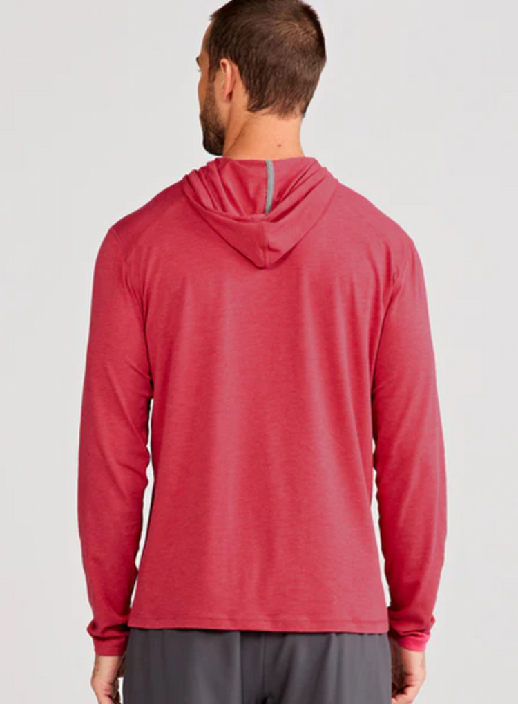 Tasc Carrollton Hoodie - Ruby Heather