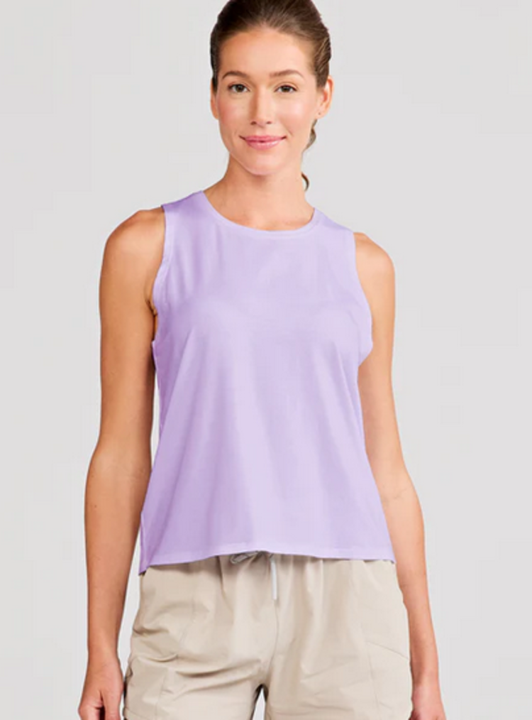 Tasc All Day Tank - Lavender Crystal