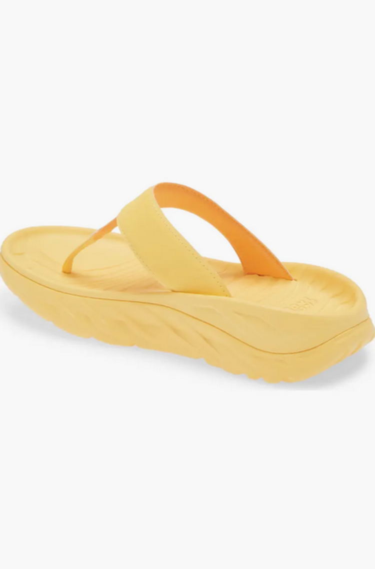 HOKA W ORA Recovery Flip - Poppy/Squash