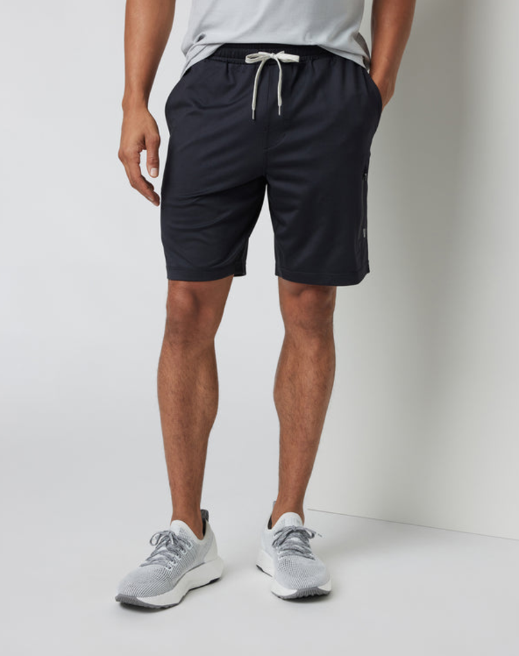Vuori Sunday Performance Short  8" - Black