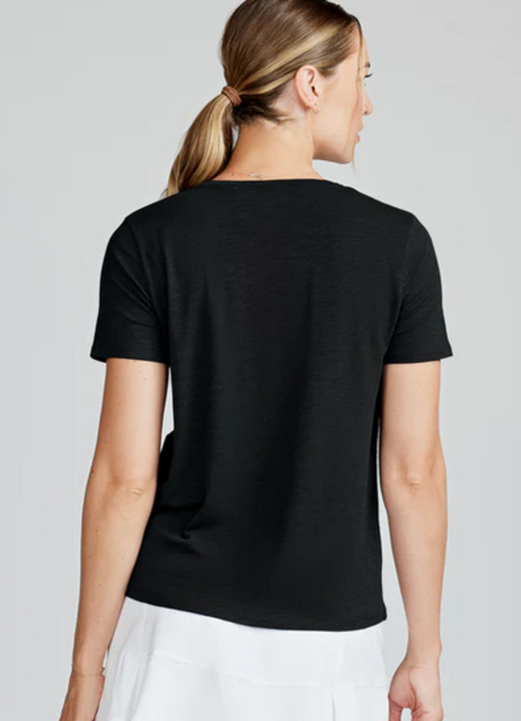 Tasc All Day V-Neck T - Black