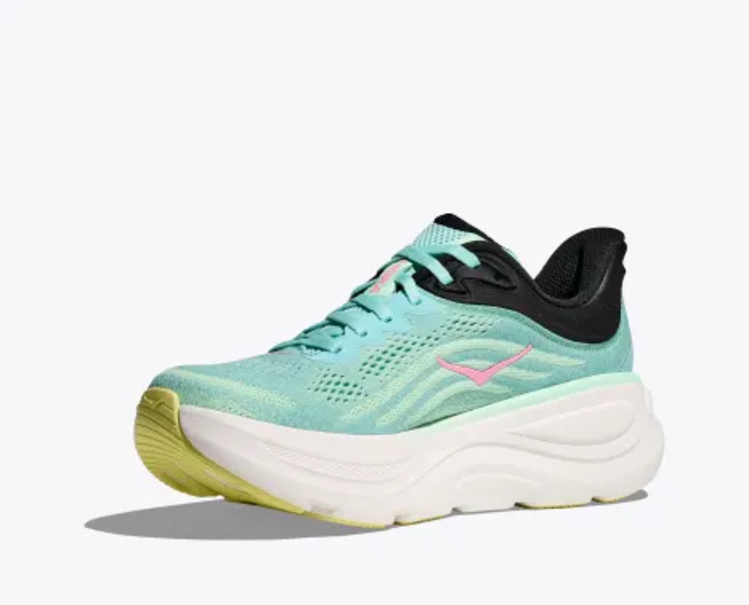 HOKA W Bondi 9 - Blue Spark/Mint Fluorite