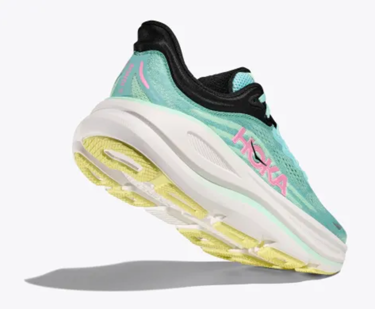 HOKA W Bondi 9 - Blue Spark/Mint Fluorite