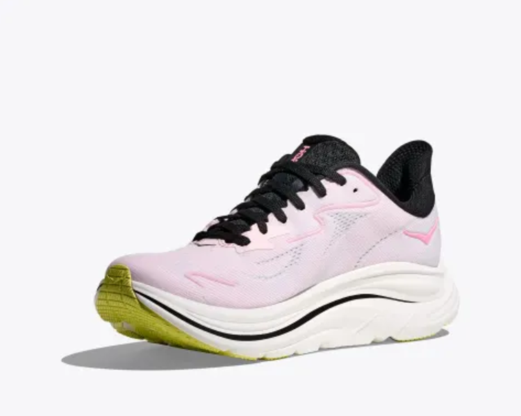 HOKA W Clifton 10 Wide - Carnation/Starlight Glow