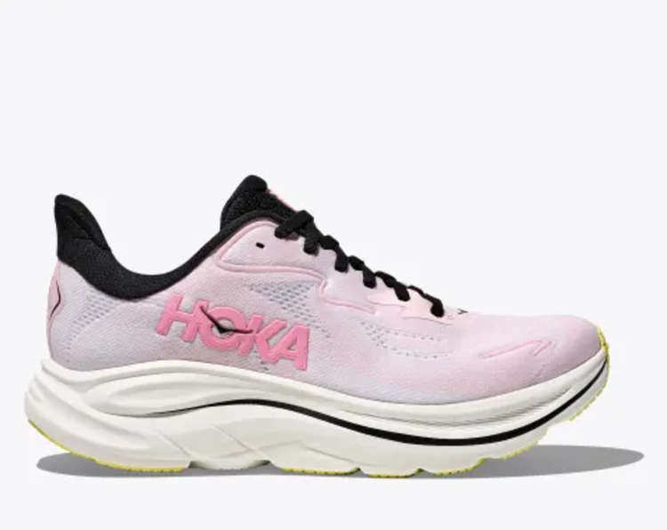 HOKA W Clifton 10 Wide - Carnation/Starlight Glow