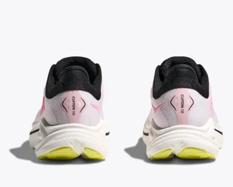 HOKA W Clifton 10 Wide - Carnation/Starlight Glow