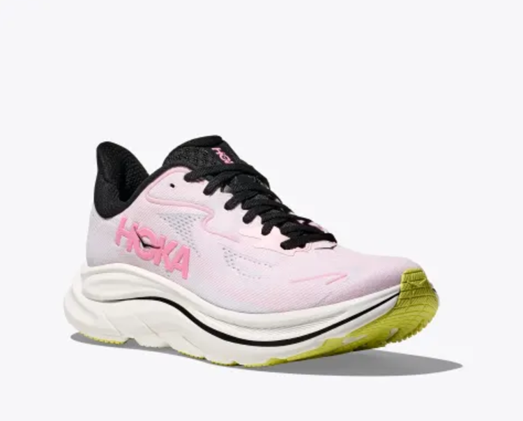 HOKA W Clifton 10 Wide - Carnation/Starlight Glow