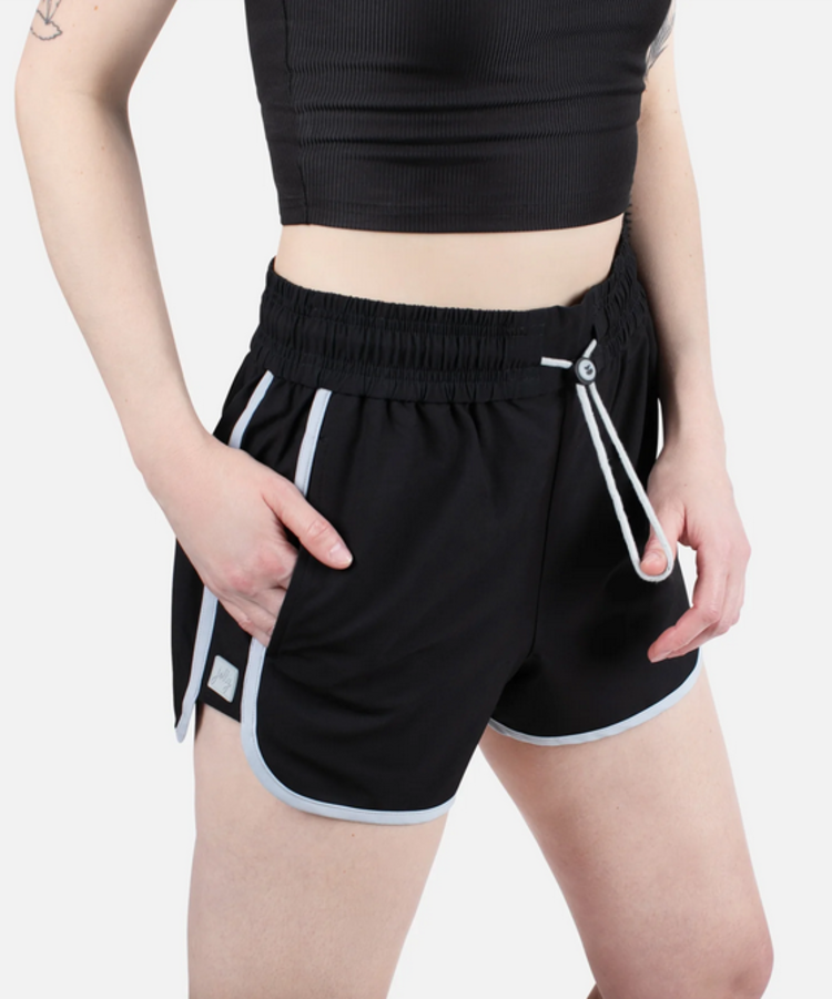 Jetty Ventnor Active Shorts - Black