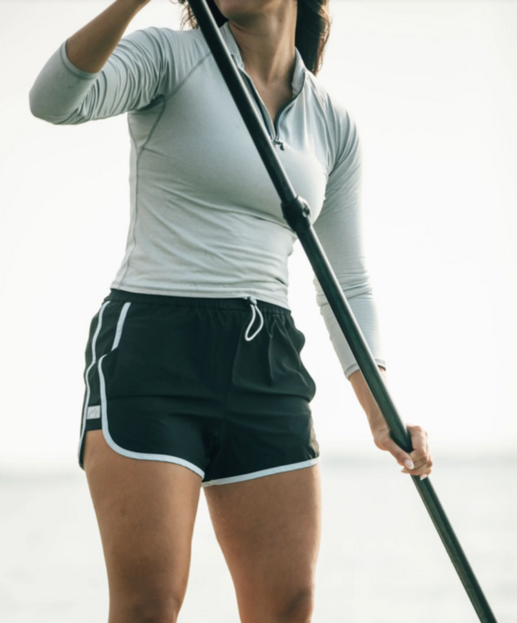 Jetty Ventnor Active Shorts - Black