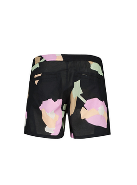 Maloja BergiselM. Shorts - Deep Black Fieldflower