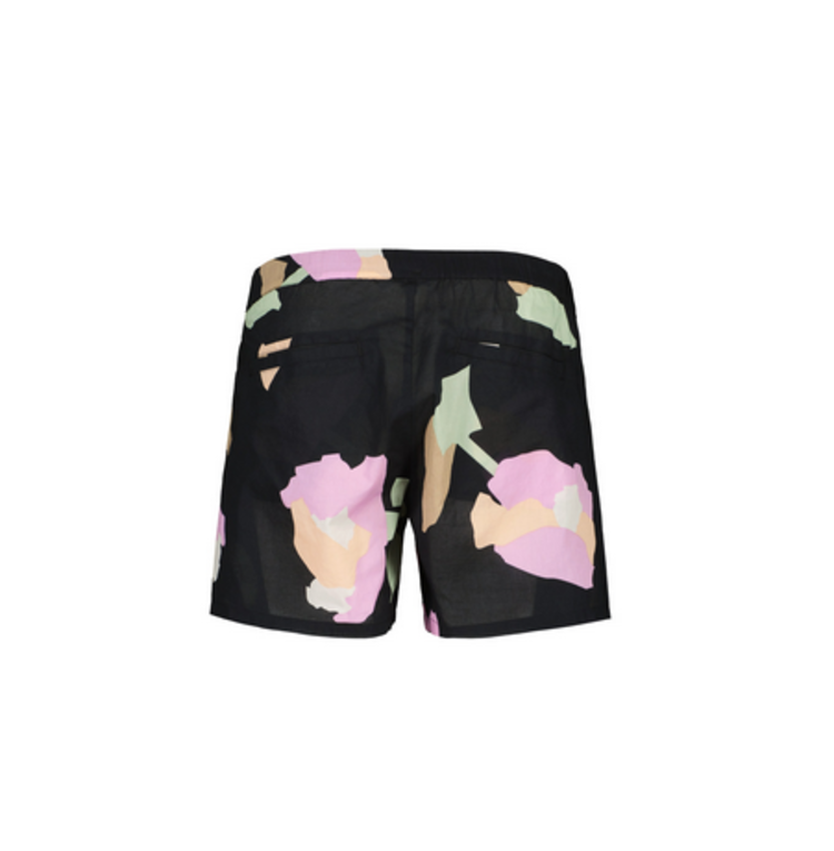 Maloja BergiselM. Shorts - Deep Black Fieldflower