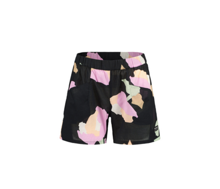 Maloja BergiselM. Shorts - Deep Black Fieldflower
