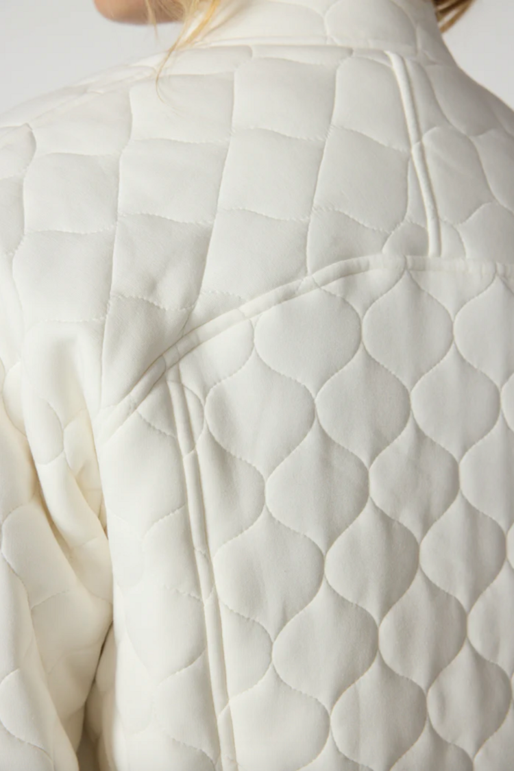 MPG Dreamweave Quilted Jacket - Vanilla