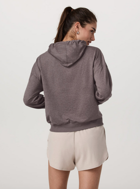 Vuori Halo Modern Pullover Hoodie - Huckleberry Heather