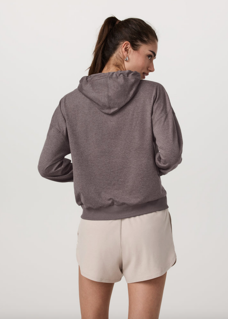 Vuori Halo Modern Pullover Hoodie - Huckleberry Heather