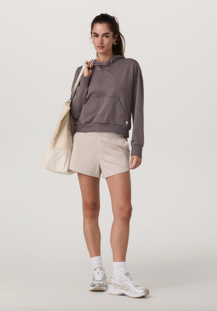 Vuori Halo Modern Pullover Hoodie - Huckleberry Heather