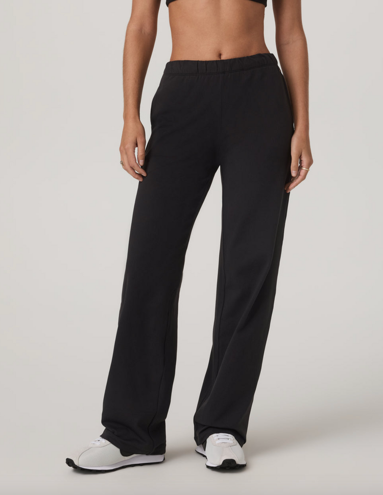 Vuori Halo Modern Straight Leg Pant - Solid Black