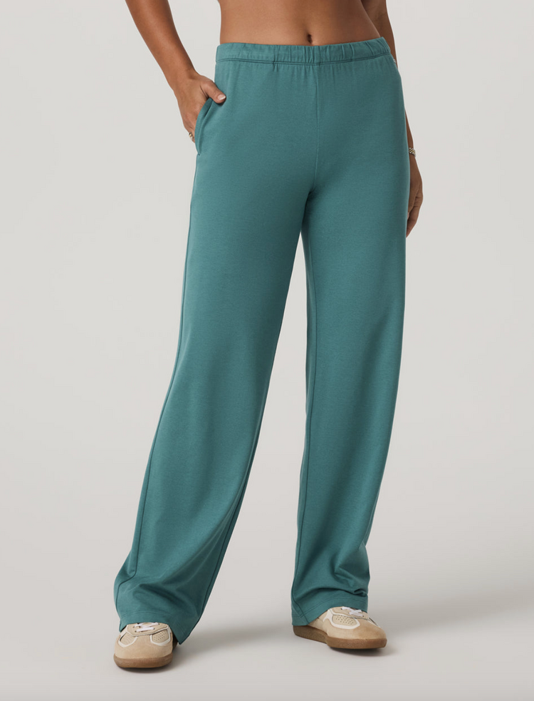Vuori Halo Modern Straight Leg Pant - Bluegrass Heather