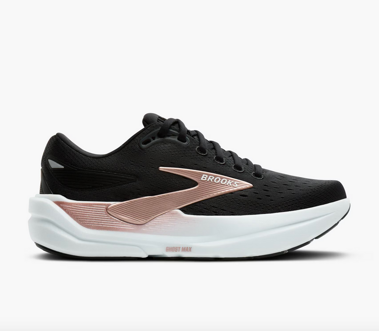 Brooks W Ghost Max 3 - Black/Black/Rose Gold