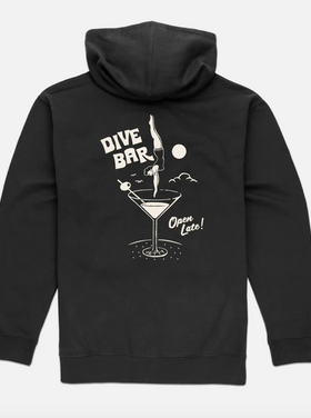 Jetty Dive Bar Hoodie - Charcoal