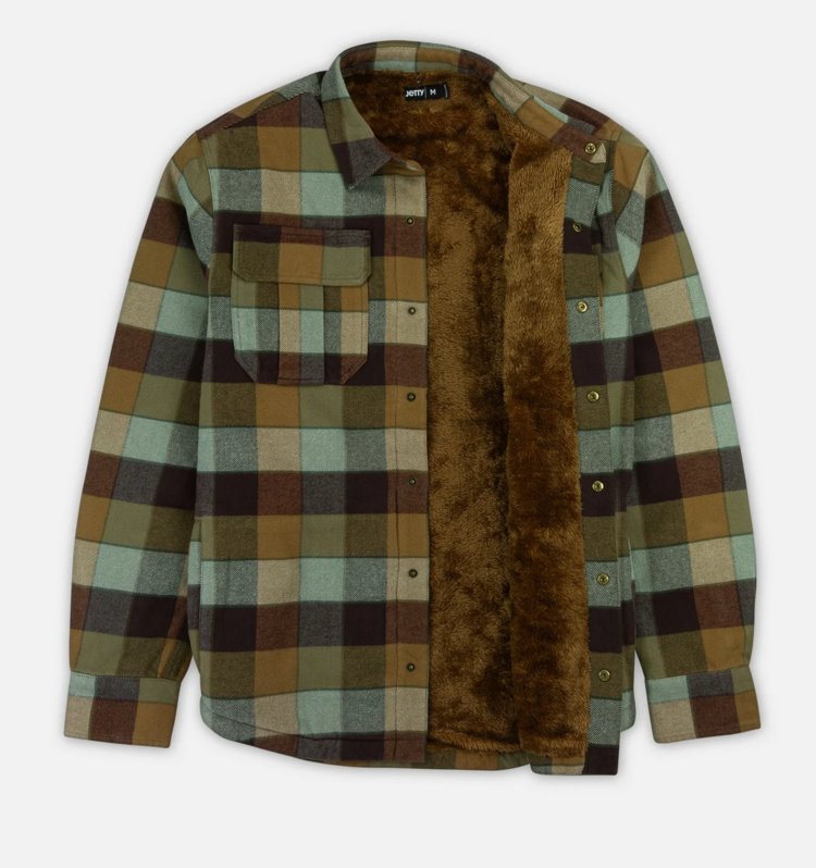 Jetty The Sherpa Jacket - Rust