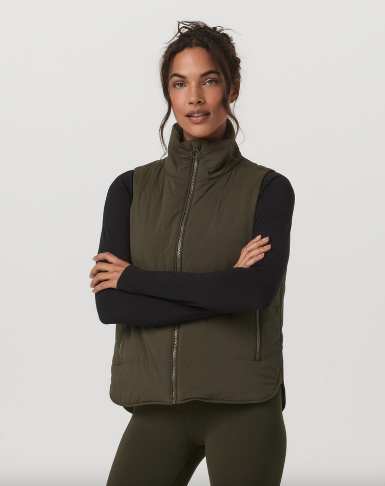 Vuori Canyon Insulated Vest - Olive