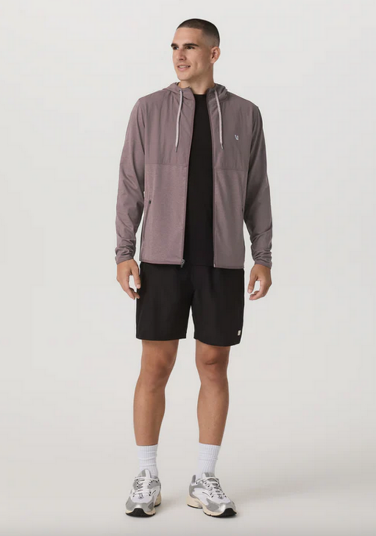 Vuori Sunday Element Jacket - Huckleberry Heather