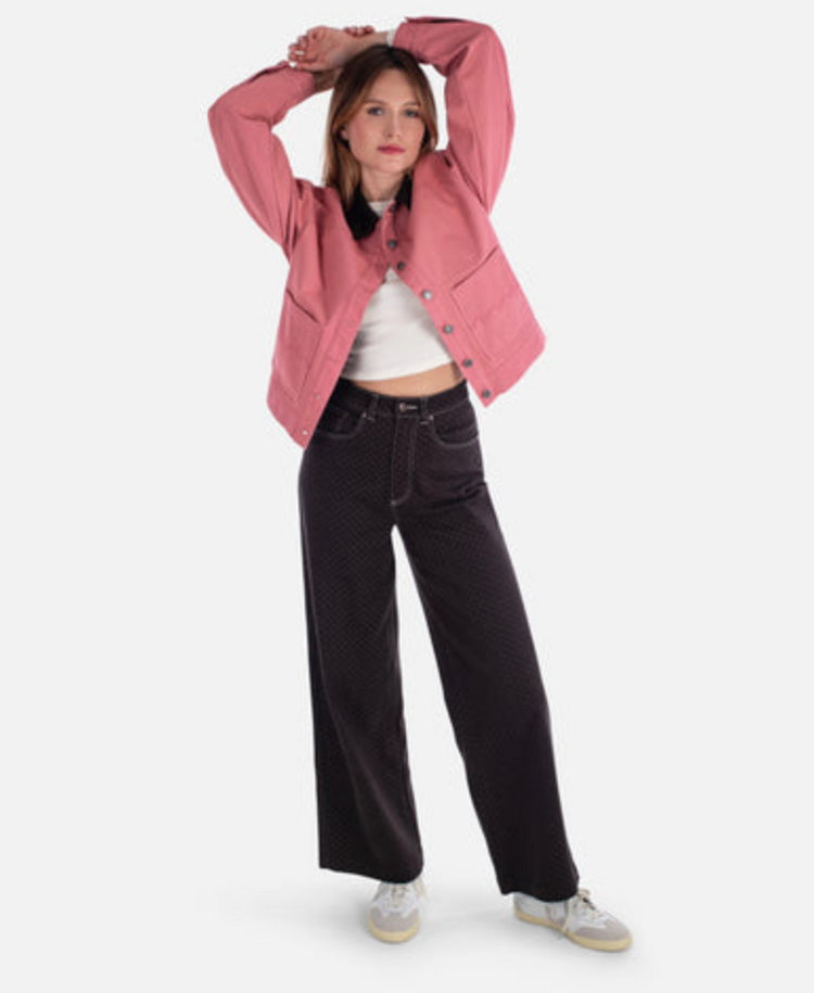 Jetty Windrift Twill Pant - Brown