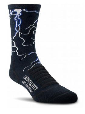 Farm To Feet Mount Thielsen Light Targ Cushion 3/4 CREW - Black