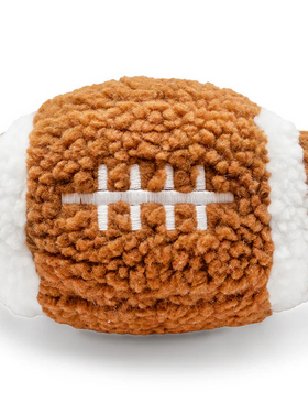 Pet Palette Distribution Thoozypet Football Plush Dog Toy 6.5"