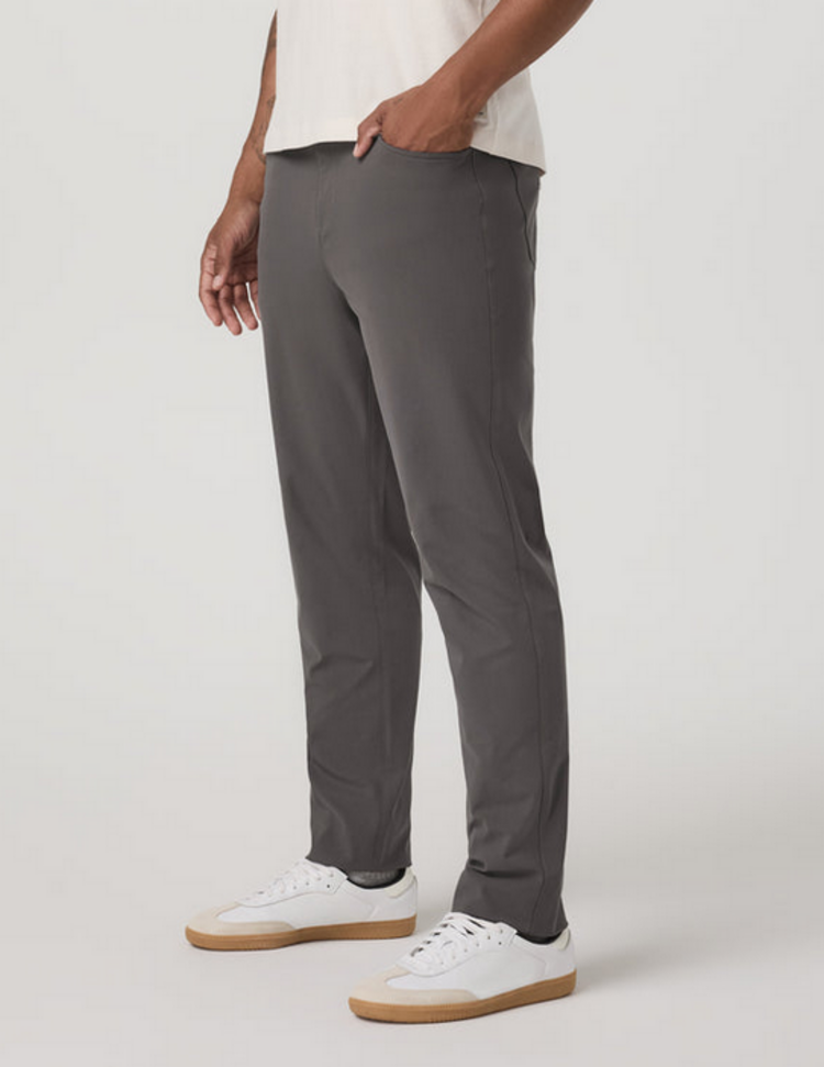 Vuori Meta Athletic Slim Pant R - Warm Grey
