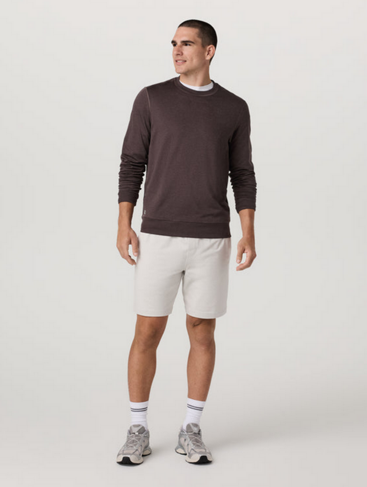 Vuori Ponto Performance Crew - Sangria Heather