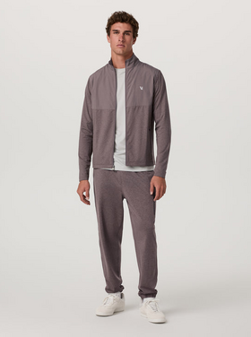 Vuori Sunday Element Track Jacket - Huckleberry Heather