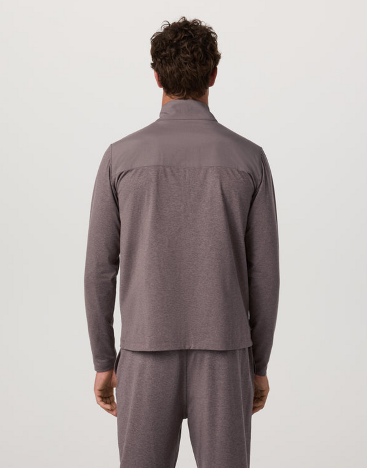 Vuori Sunday Element Track Jacket - Huckleberry Heather