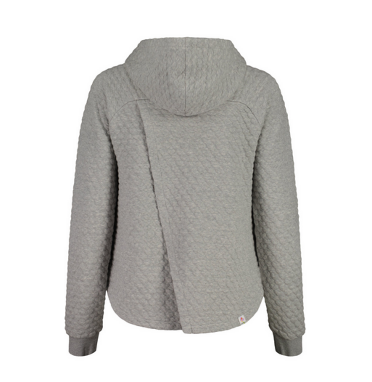 Maloja RundfjelletM. Bubble Sweat Jacket - Grey Melange