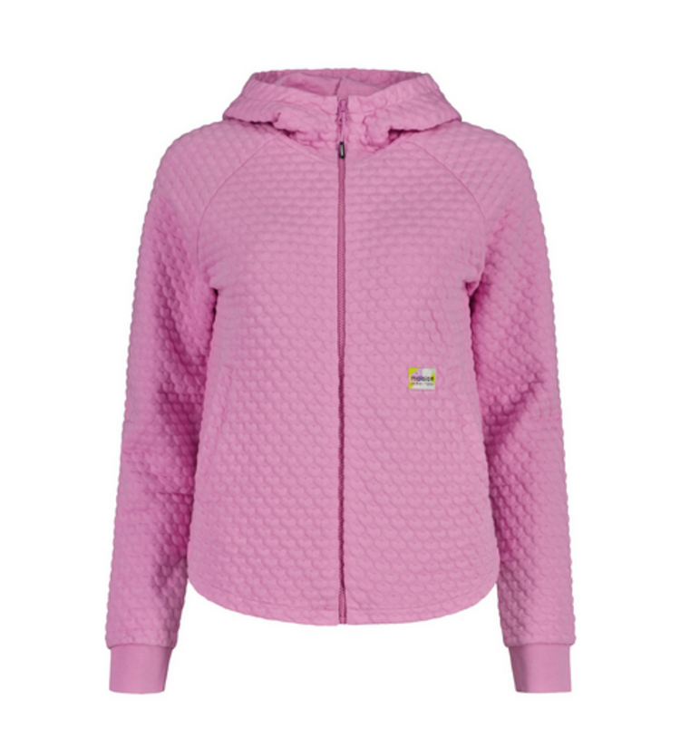 Maloja RundfjelletM. Bubble Sweat Jacket - Winter Magnolia